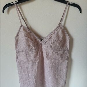 The Limited Blush Pink Beaded Cami